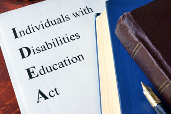 Paper with title Individuals with Disabilities Education Act.