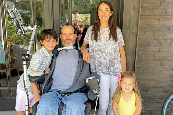 Steve Gleason, ex-New Orleans Saints safety and ALS advocate